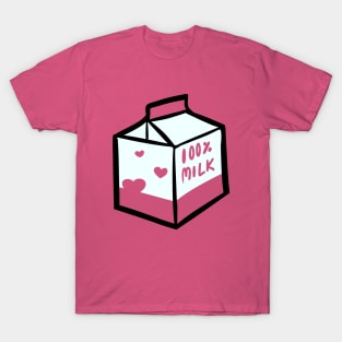 100% Milk Color Change T-Shirt